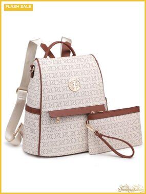 Women's Anti-Theft Faux Leather Backpack Purse Convertible Handbag